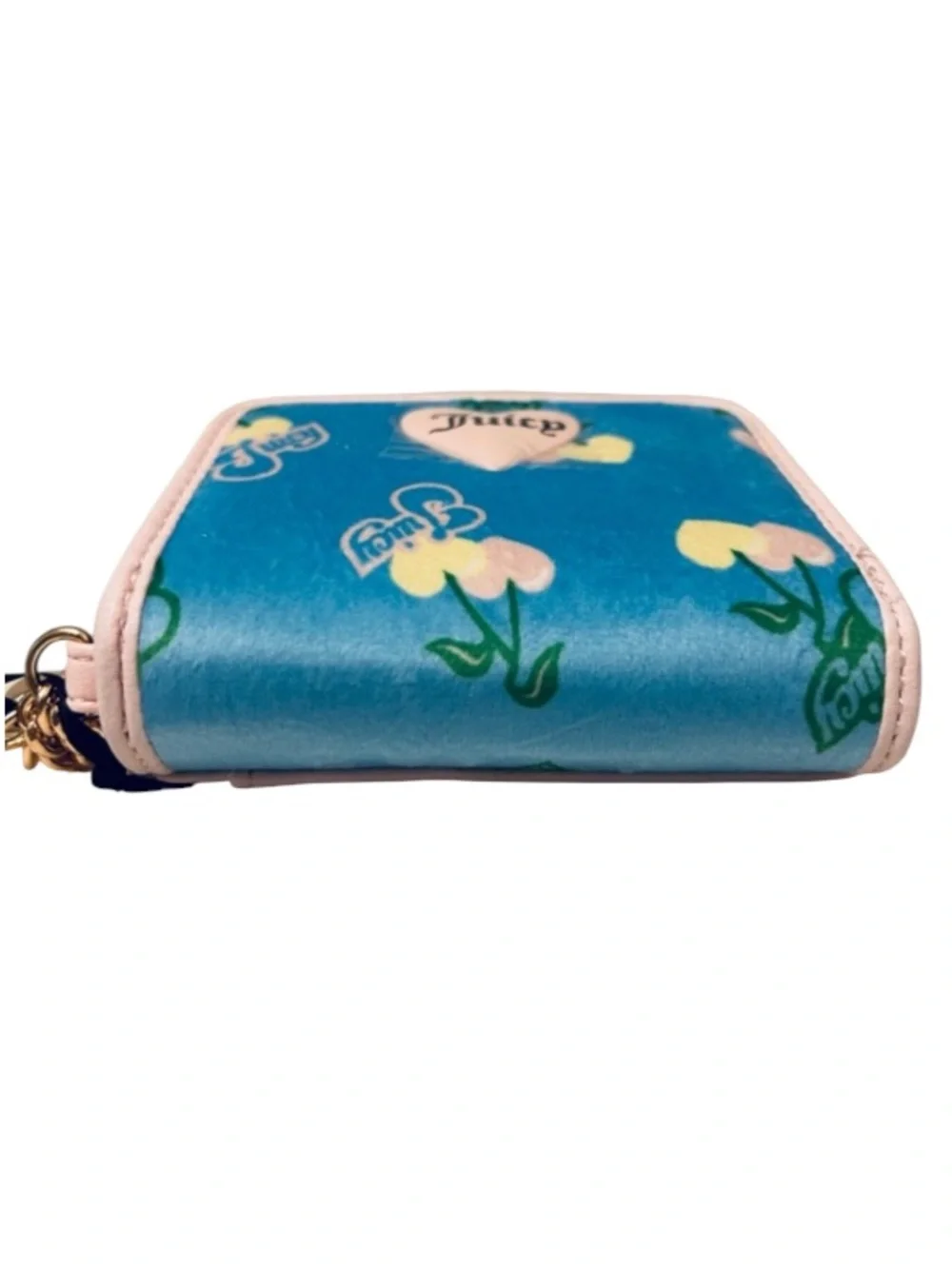 🆕🍒 Juicy Couture Blue Cherry Gelato Retro Wallet NWT🍦